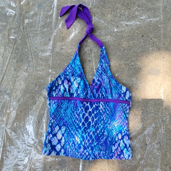 Shimmery Mermaid Swim Top - Picture 6 of 6